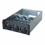 4U 28 Slots Multi Hard Disk Chassis E-ATX Motherboard Host Industrial Computer Server Chassis with 6