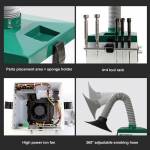 BST-212 150W Powerful Smoke Purifier With Electric Soldering Iron for Welding Purifying Filtering