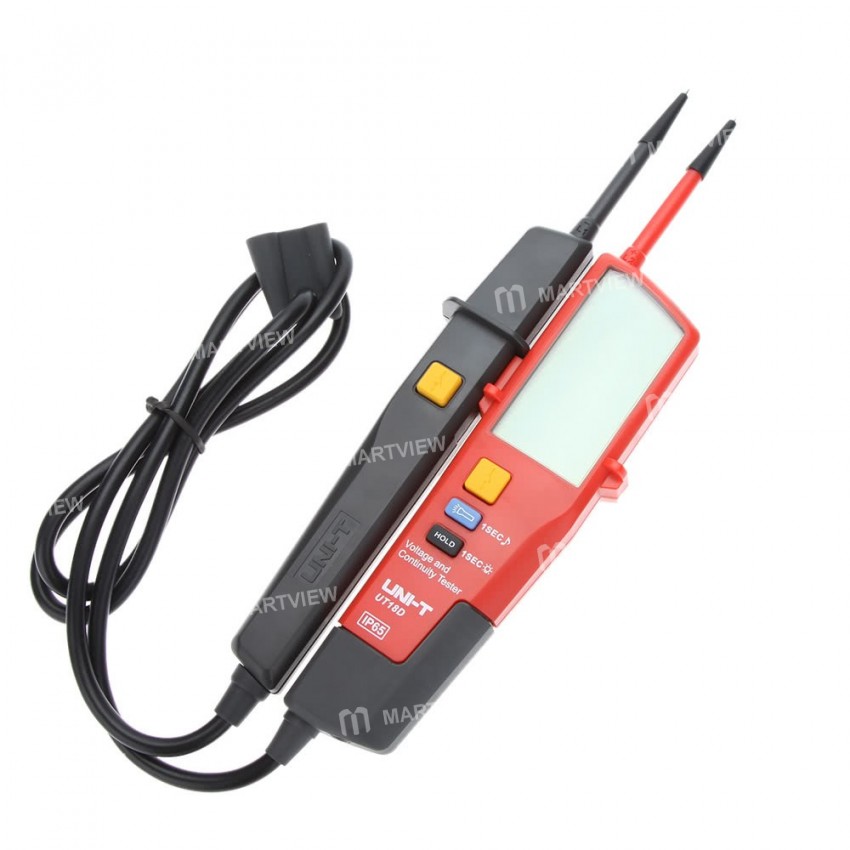 UNI-T UT18D Auto Range Voltage and Continuity Multimeter with LCD Backlight