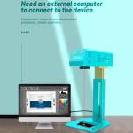 TuoLi TL-666 Portable Mini Laser Engraving Machine for Back Glass Refurbishing / Engraving Trademark