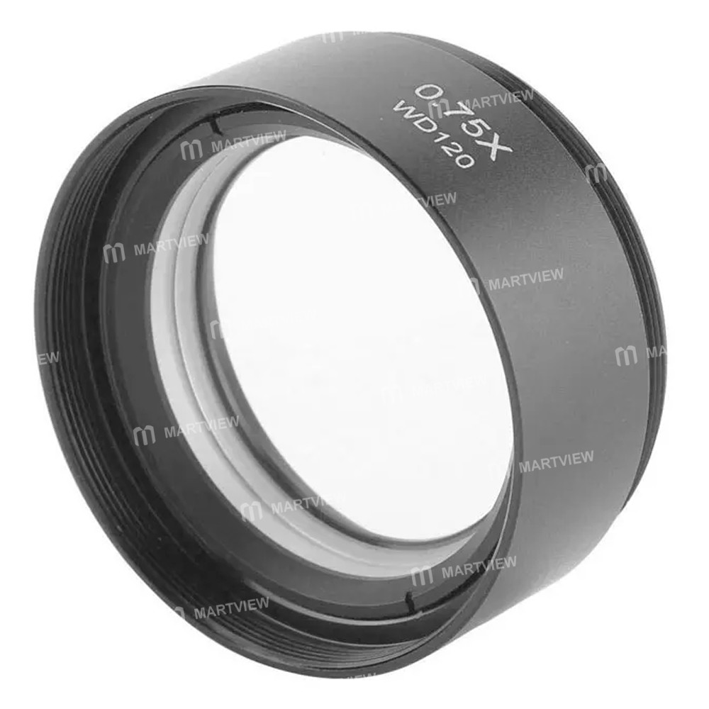 075x wd120-auxiliary-objective-lens-threaded-48mm-for-stereo-zoom-microscope-4