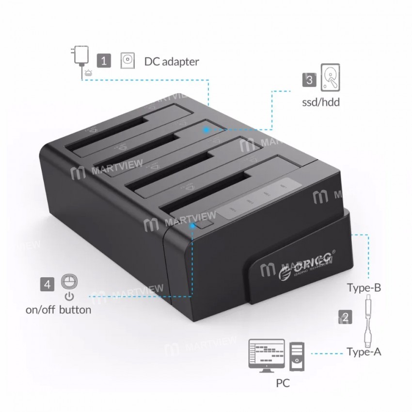 orico 6648us3-c-4-bay-25-35-inch-sata-to-usb-30-hard-drive-docking-station-with-offline-clone-7