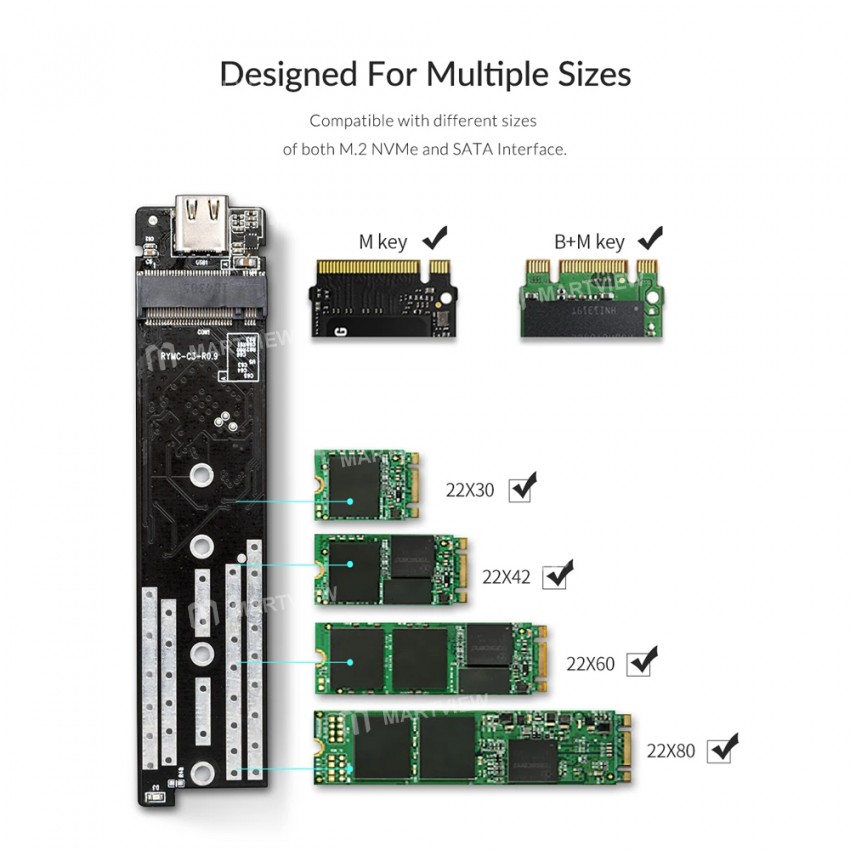 orico tcm2m-c3-nvme-ngff-dual-protocol-usb31-gen2-10gbps-m2-ssd-enclosure-12