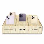 relife rl-001b-pro-24-grid-wooden-durable-multifunctional-mobile-phone-storage-management-box-3