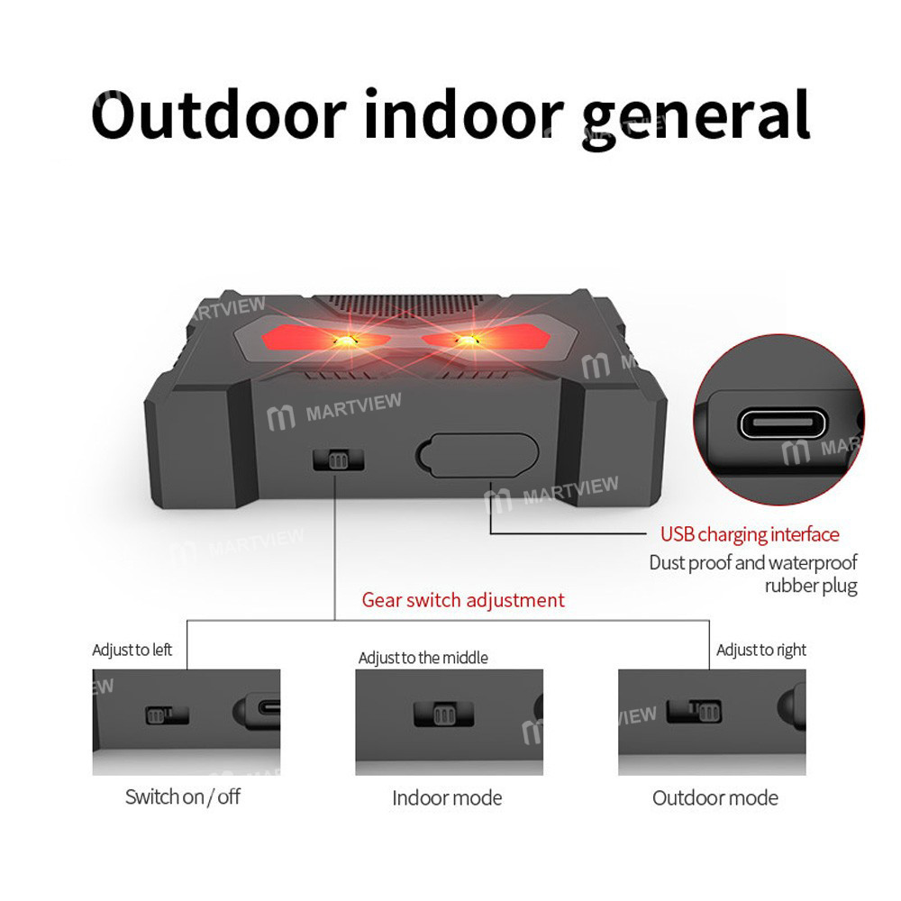 solar powered-raccoon-repeller-waterproof-ultrasonic-animal-repellent-tool-07