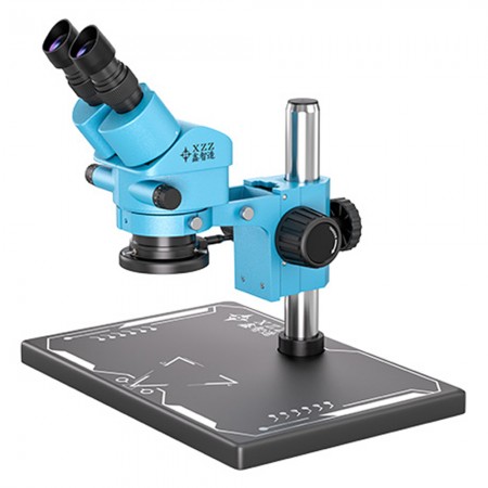XinZhiZao X2 Max 7-45X Synchronous Zoom Binocular Stereo Microscope with Aluminum Alloy Base