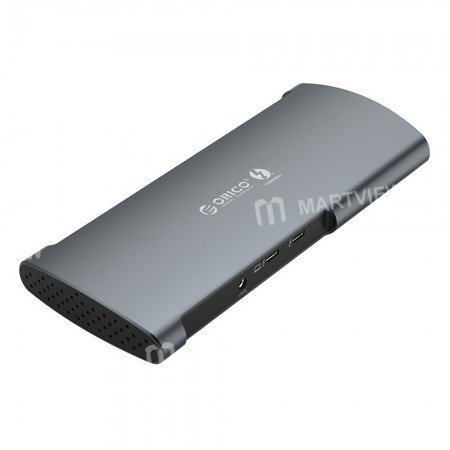 Orico TB3-S1 40Gbps USB Type-C to USB3.0 RJ45 Thunderbolt 3 Aluminum Alloy Docking Station