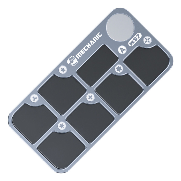 Mechanic MS7 7-Compartment Aluminum Alloy Screw Magnetic Storage