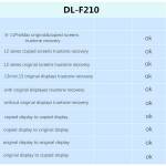 DL F210 Multifunction LCD Original Color Recovery Programmer for iPhone 8~13 / 13 Mini