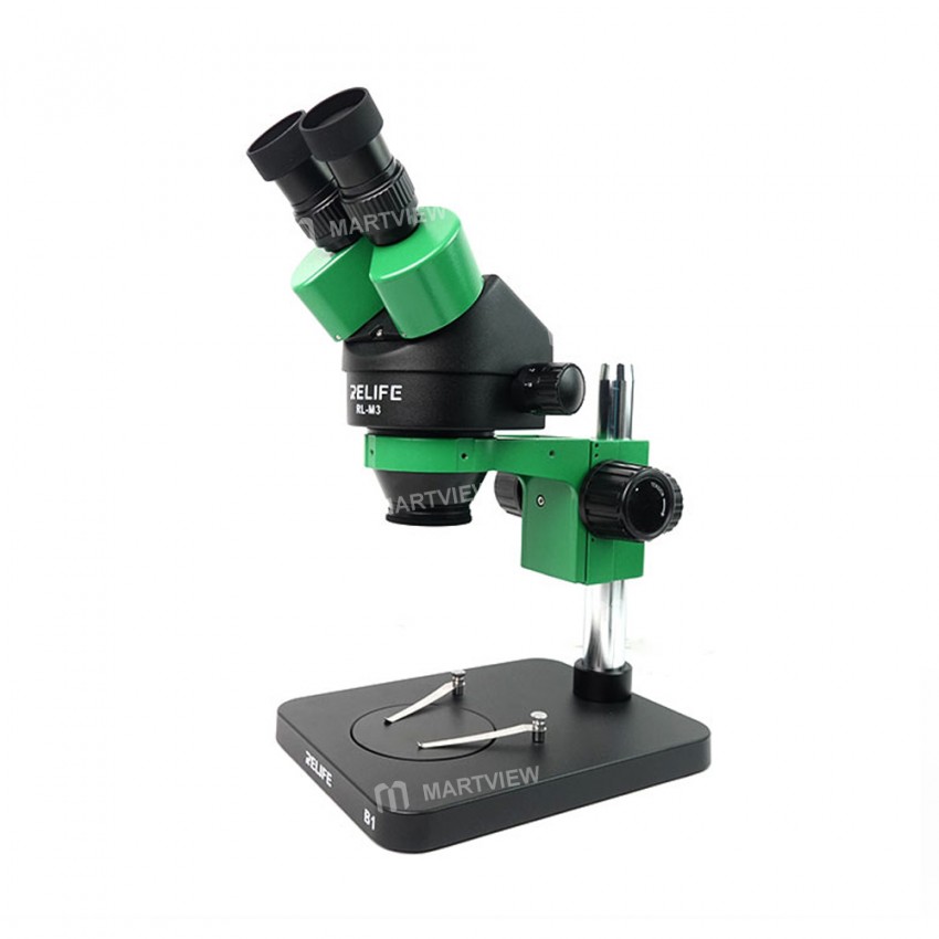 Relife RL-M3 Binocular HD Stereo LED Light Microscope With Holder