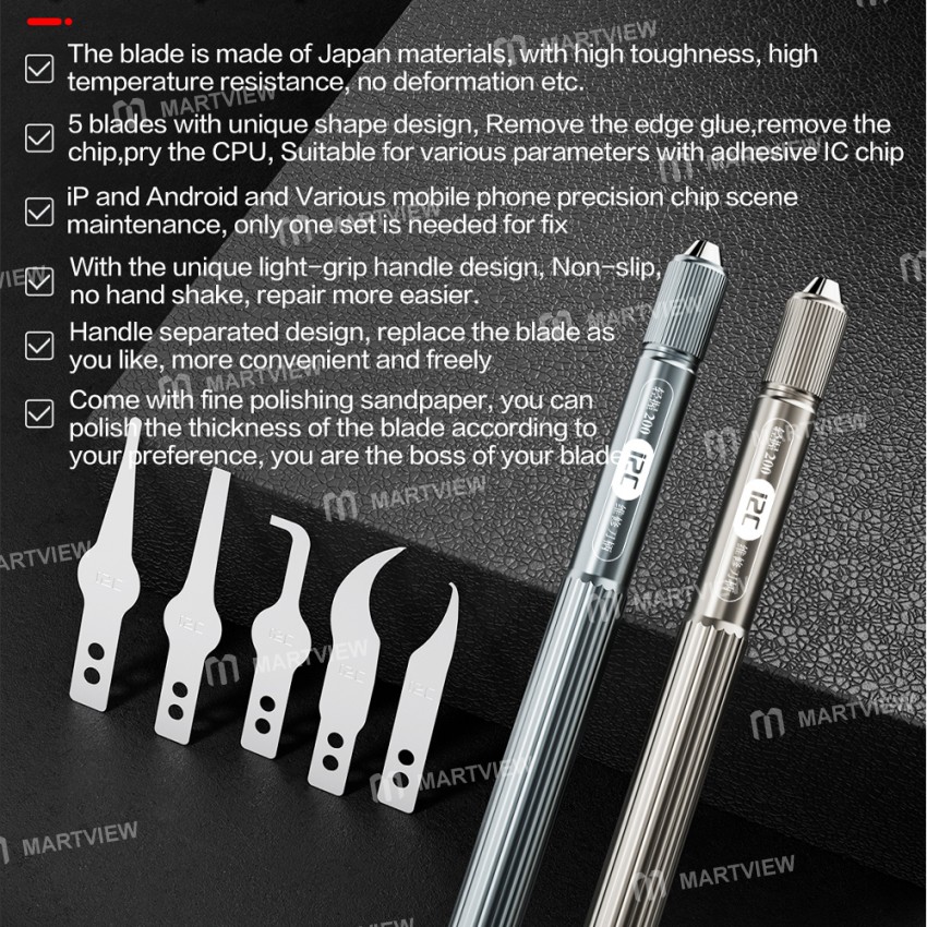 i2c q5-high-toughness-pry-knife-chip-repair-combination-kit-7