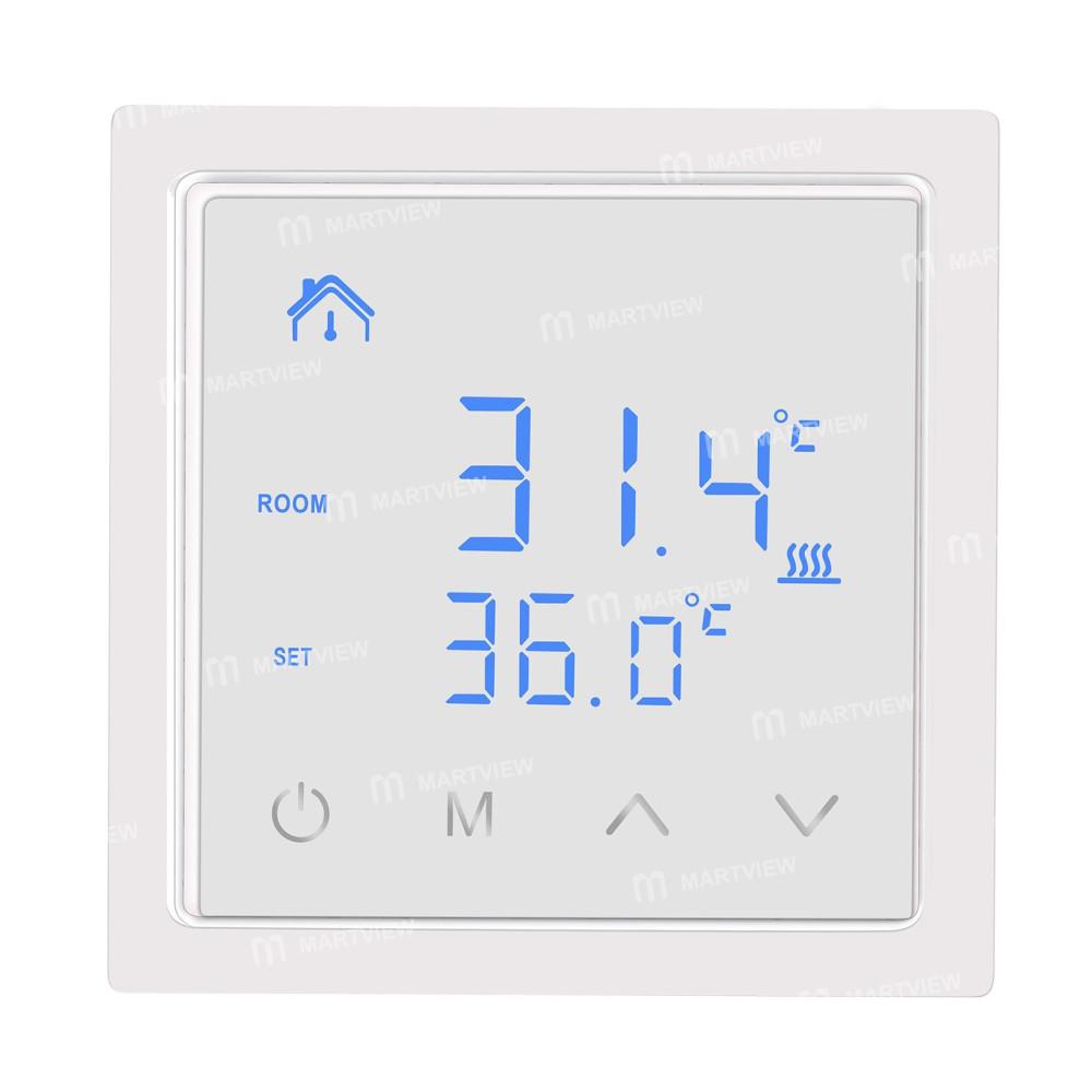 smart thermostat-16a-floor-heating-temperature-controller-with-led-touch-screen-85-265v-electric-hea