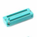 Wide and Narrow-body Single-chip Microcomputer Chip Test Base IC Locking Seat Movable Socket