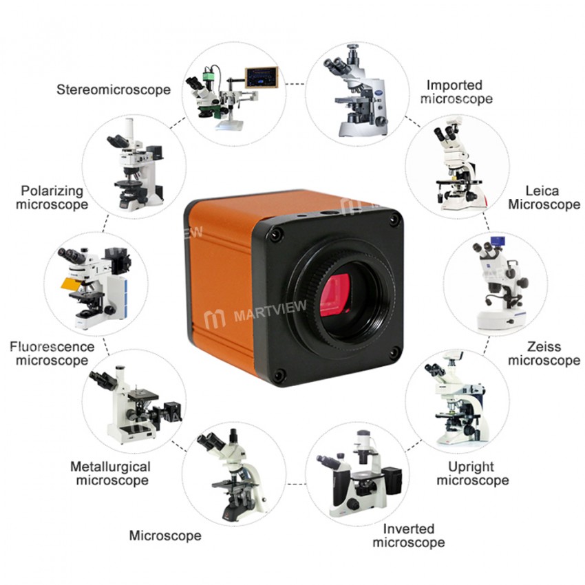Full HD 13MP 2K HDMI VGA Simultaneous Output Industry Video Microscope Camera for Phone PCB Repair