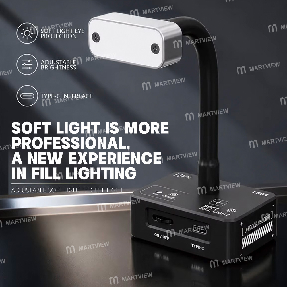 luowei lw-ls04-stepless-adjustment-6500k-super-bright-lighting-mini-eye-protection-soft-fill-light-5
