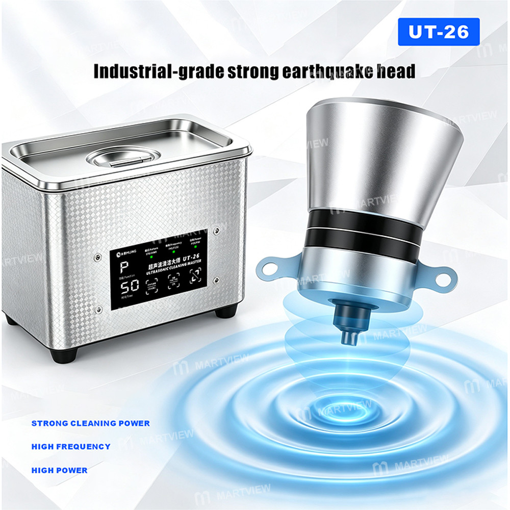 mijing ut-26-08l-dual-mode-ultrasonic-cleaning-master-for-motherboard-accessories-glasses-5
