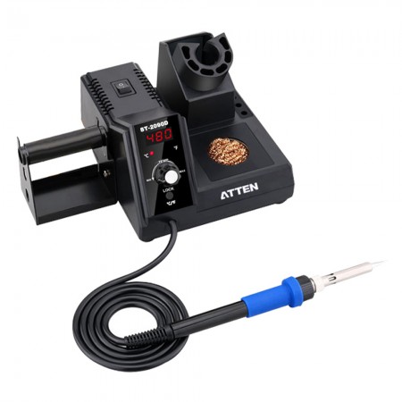 Atten ST-2090D 80W Multi-function Thermostatic Digital Soldering Station with Soldering Wire Holder
