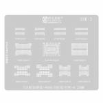 Amaoe SSD2 0.25mm NAND / DDR Integrated BGA Reballing Stencil for SSD