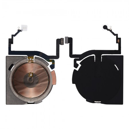 Replacement Wireless NFC Charging Coil with Flashlight Flex Cable for iPhone 15