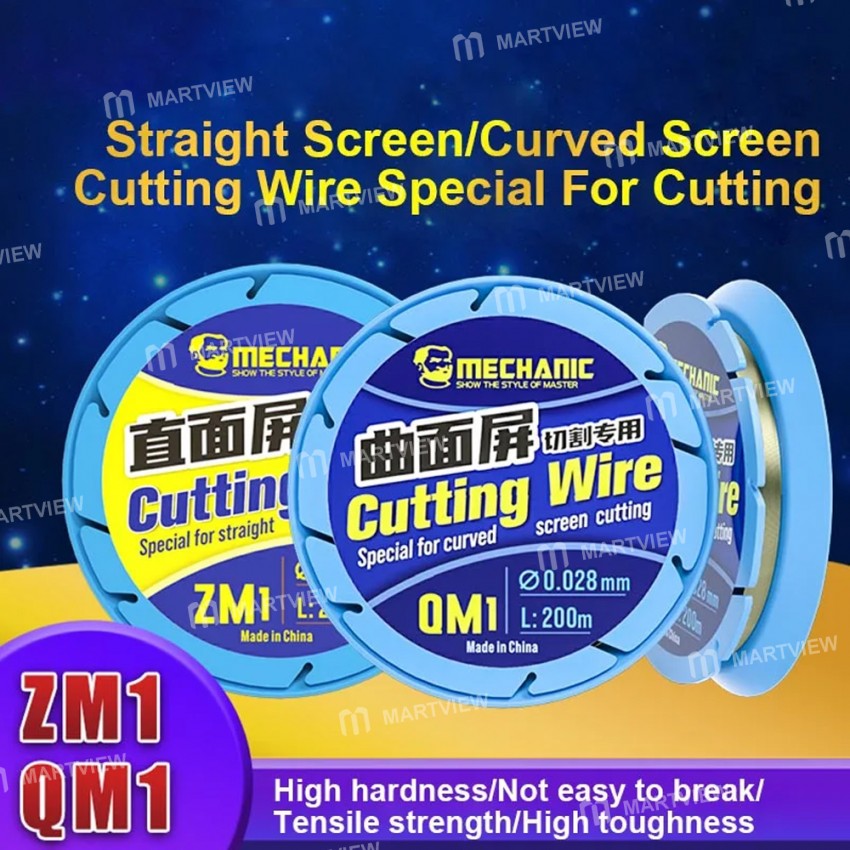 mechanic zm1-qm1-200m-high-toughness-high-carbon-steel-alloy-lcd-screen-cutting-wire-4