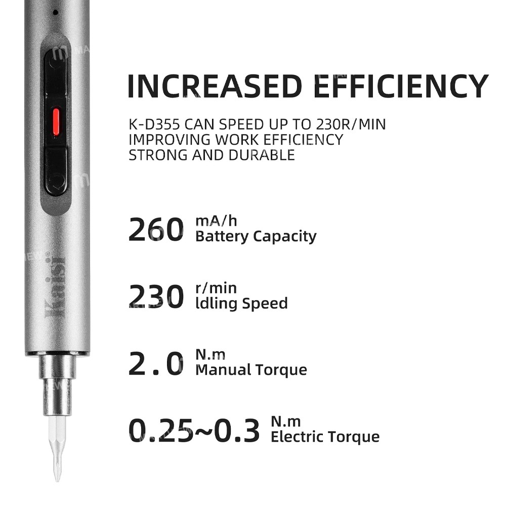 kaisi k-d355-55-in-1-portable-type-c-rechargeable-electric-precision-screwdriver-set-3