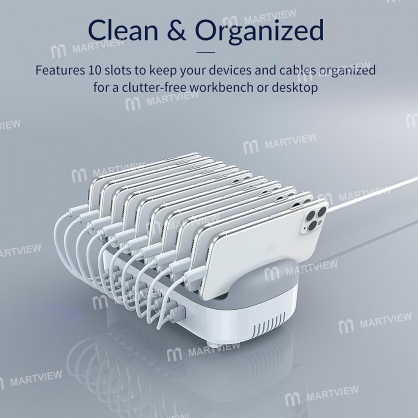 Orico DUK 10 Ports 120W USB Charger Station