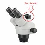 Interface Diameter 25mm 0.35X Focus Camera Eyepiece for New Type Trinocular Stereo Microscope Instal