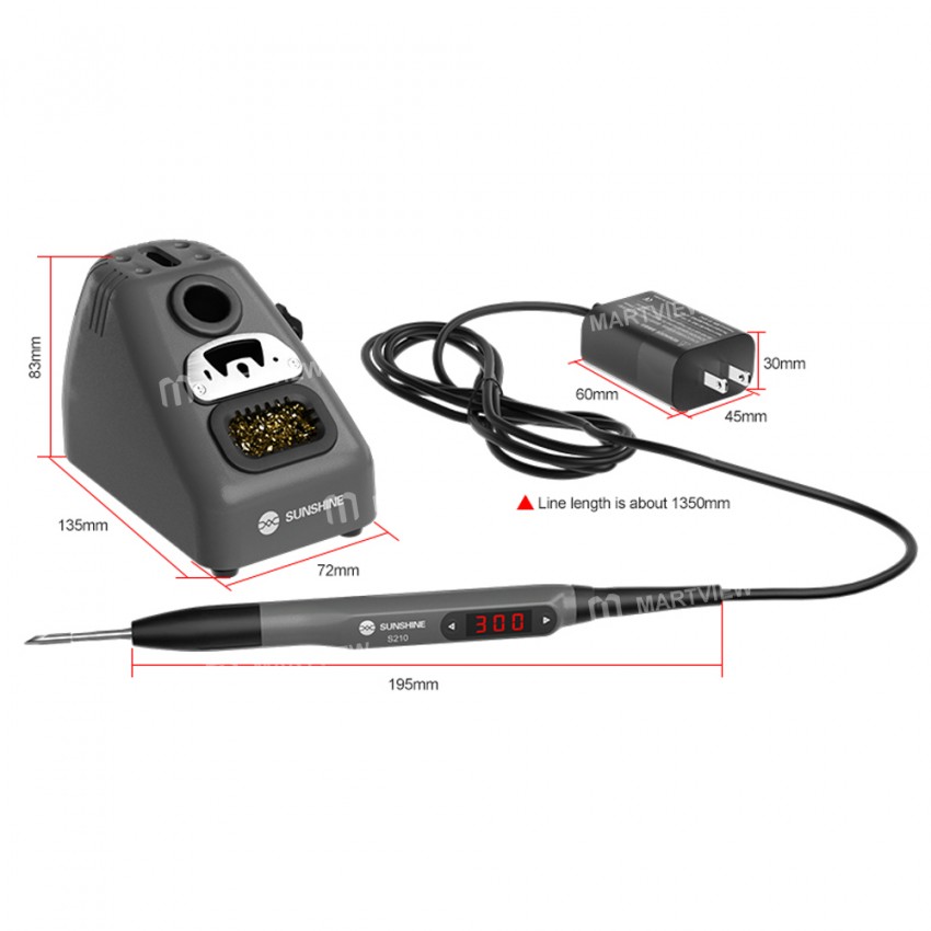 sunshine s210-110w-portable-led-smart-soldering-iron-universal-c210-series-soldering-iron-tips-7
