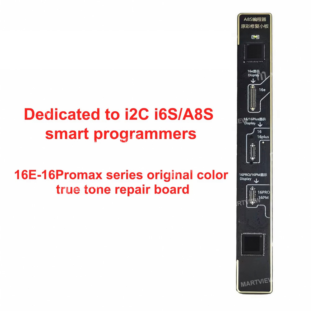 i2c a8s-i6s-programmer-battery-dot-matrix-original-color-earpiece-camera-face-id-repair-boards-13