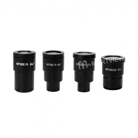 Mechanic Stereoscopic Vision Microscopes Eyepiece WF 10X / 20X / 25X / 30X Wide-angle Eyepiece - 2Pcs