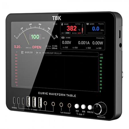 TBK D7 Multifunctional Curve Waveform Meter with Electric Soldering Iron Function