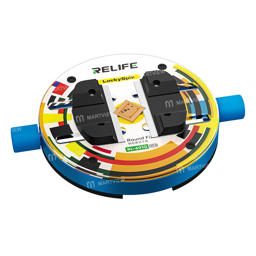 relife rl-601q-v20-heat-insulating-ring-shaped-tempered-glass-motherboard-repair-fixture-3