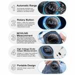 sunshine dt-24r-true-rms-smart-color-screen-rotary-dial-multimeter-with-ncv-live-temp-test-6