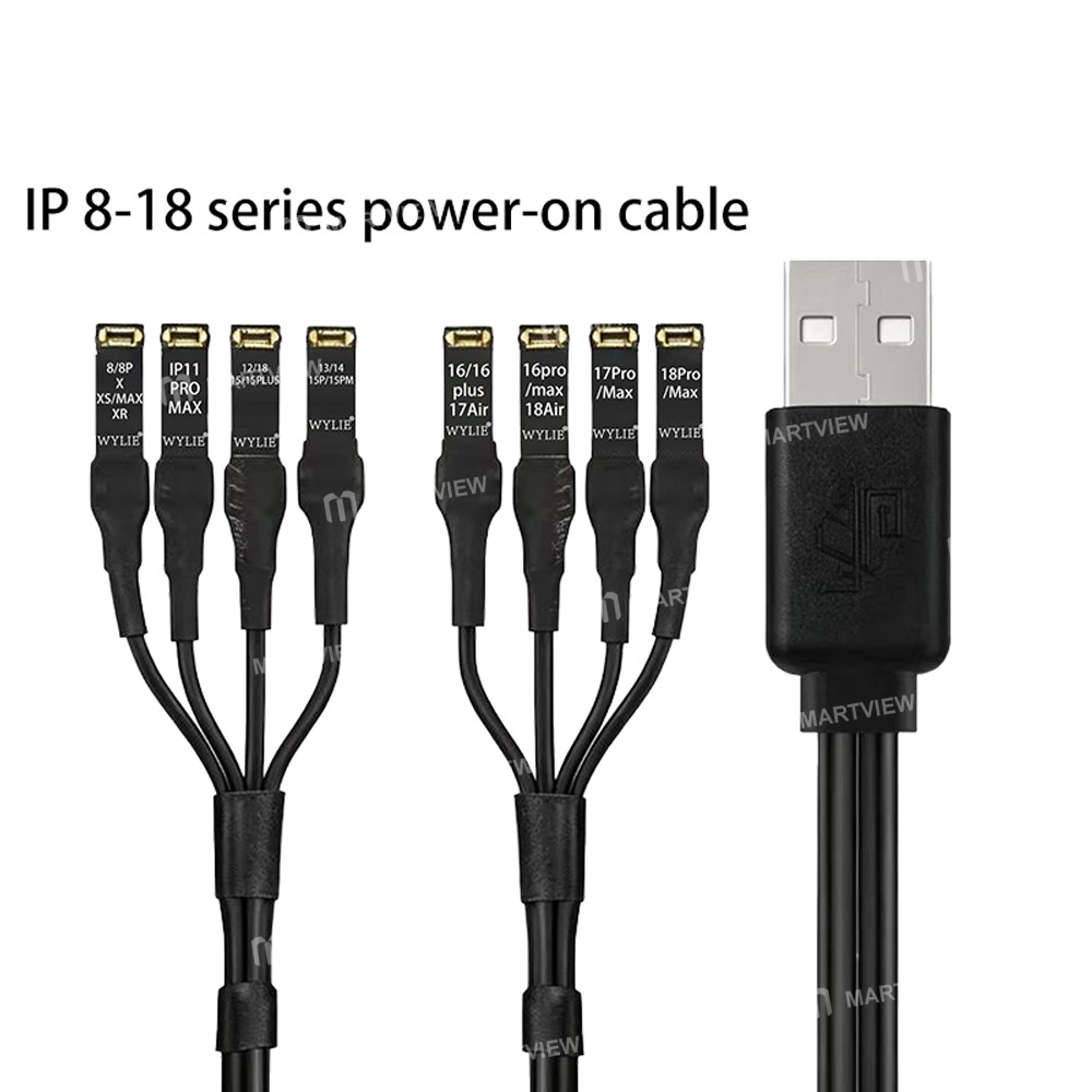 wylie 3a-8-ports-usb-power-boot-dc-power-supply-test-cable-for-iphone-8-to-18pro-max-3