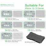 2uul bh13-midreball-base-5in1-logic-boards-bga-reballing-platform-set-for-iphone-12-to-16pm-with-16e