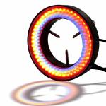 Tuoli TL-17S 16 Million Color 144 LED Ring Light Source for Monocular/Stereo Microscope