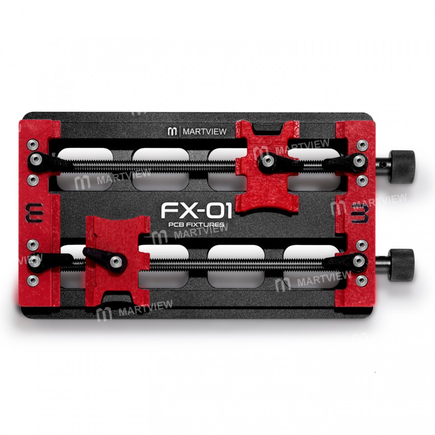 Martview FX-01 Multifunctional Dual Bearing Universal PCB Fixture with Press Buckle - Malaysia