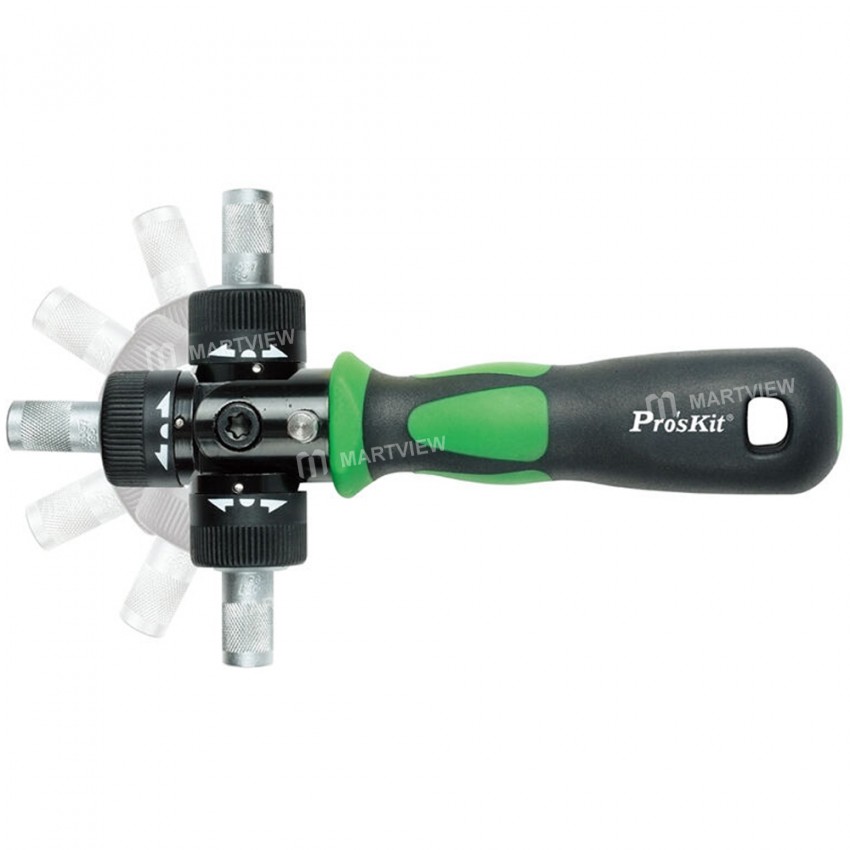 Pro'sKit SD-2314M 25-in-1 Multiple Angle Adjustment Ratchet Magnetic Screwdriver Sockets Set