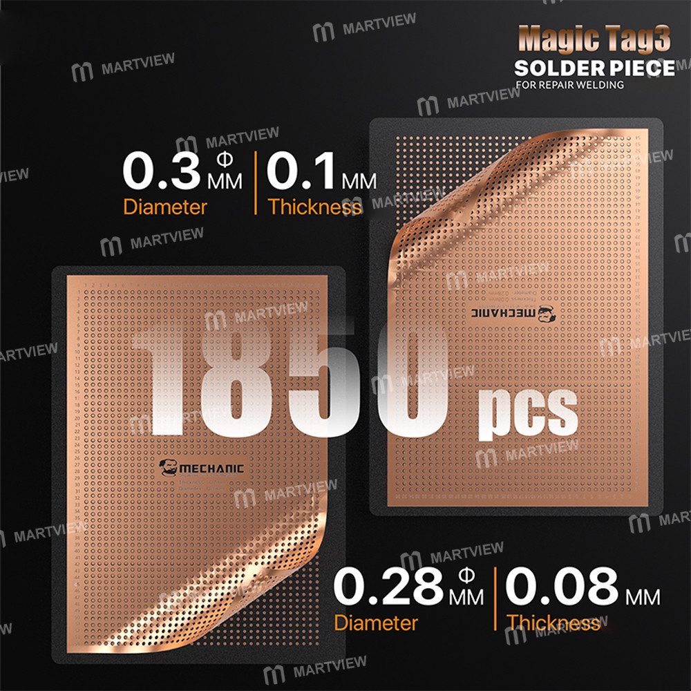 mechanic magic-tag-3-solder-piece-for-apple-android-motherboards-repair-welding-7