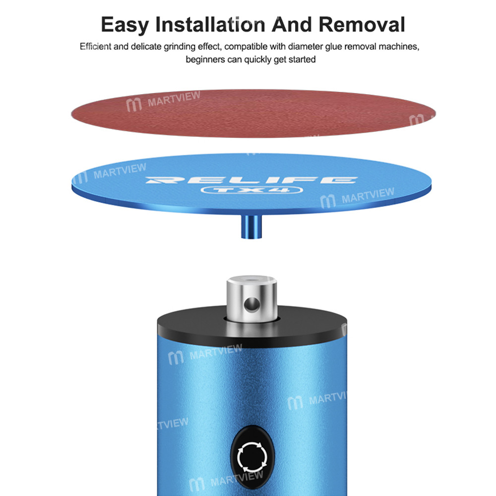 relife tx4-efficient-and-delicate-grinding-disc-kit-used-with-glue-removal-machines-14