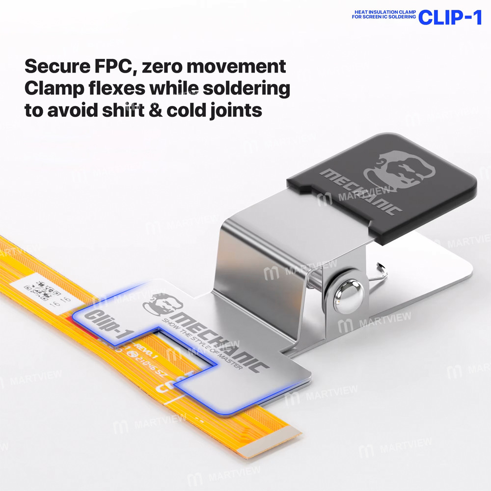 mechanic heat-insulation-clamp-for-screen-ic-soldering-secure-fpc--4pcs-3