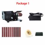 795 Multifunctional Digital Display Small Household Belt Sander for Wood / Metal / Plastic Grinding