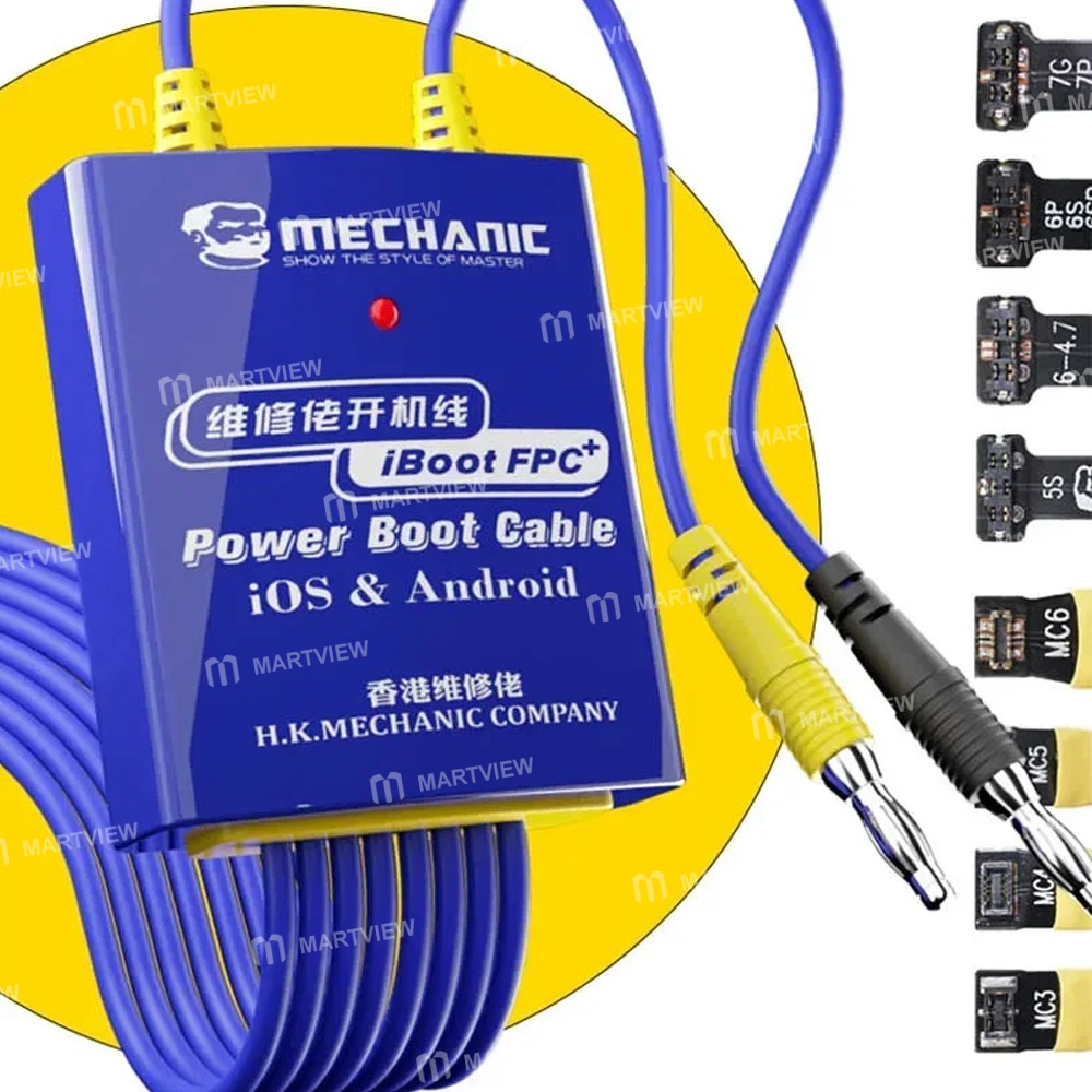 mechanic iboot-fpc-boot-control-power-supply-test-cable-for-iphone-5s-to-15pro-max-and-android-6