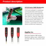 UNI-T UT116C SMD Digital Multimeter For DC Diode Resistor CapacitorRCD Measurement