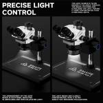 luowei lw-ls02-64-led-beads-caliber-61mm-microscope-polarized-ring-light-source-7