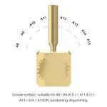 Wylie V9 Micro 3 in 1 Heating Desoldering Table For 936 / JBC210 T12 Disassembly A8-A15 CPU Position