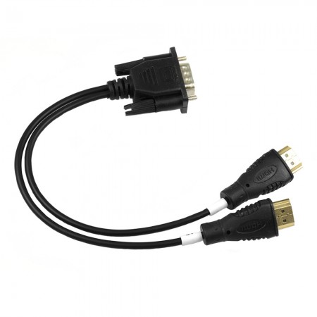 2-in-1 VGA to HDMI Cable for RT809F / RT809H / TL866II Plus Solve Printing and Brushing