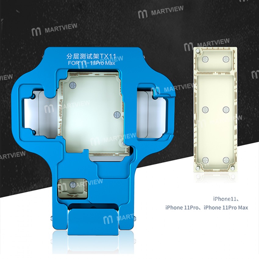 JC TX11 Logic Board Layered Test Fixture for iPhone 11 / 11 Pro / 11 Pro Max