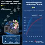 WL T115 / T210 / T245 Nano Soldering Station Rapid With 3 Soldering Iron Tips for Integrated Circuit