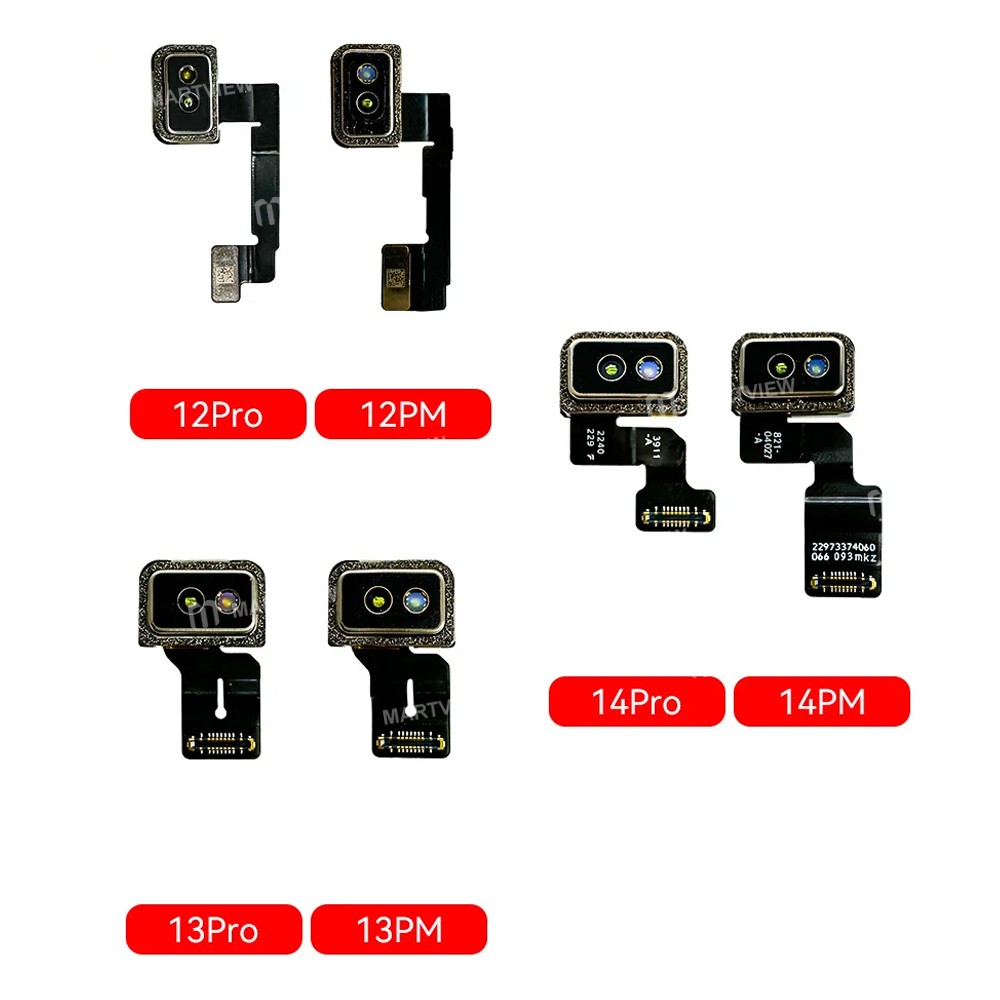 i2c i6s-laser-ladar-data-read-write-repair-adaptor--fpc-flex-cable-for-iphone-12-to-14pm-10